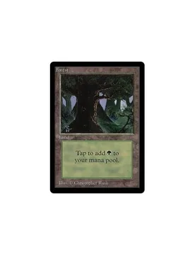 Forest (#1) Beta - Magic: The Gathering - FashionsVida
