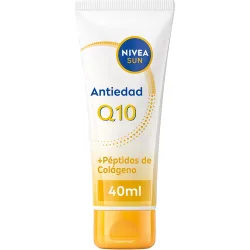 Protección Facial Uv Q10 Anti-Edad Transpirable Spf 50+