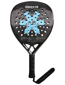 Pro Tour Ltd Padel Racket Silver Lake Blue One Size - Osaka - FashionsVida