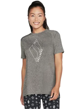 T-Shirt Diamond Blissful Tee Eu Xs Female - Skechers - FashionsVida