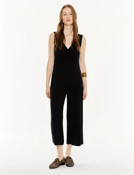 Mono de mujer sin mangas y escote en pico - System Action - FashionsVida