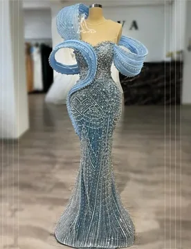 The new blue-styled dress will perform as a at award ceremony party - Aliexpress - FashionsVida