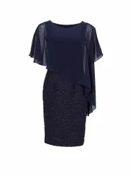 Swing Robe de cocktail bleu 38