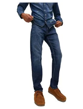 Jean Mike Jiginal 211 Blue Denim 36 Homme - Jack & jones - FashionsVida