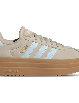 VL Court Damen Sneaker - Beige - Größe 44 - Leder Beige 44 - Adidas - FashionsVida