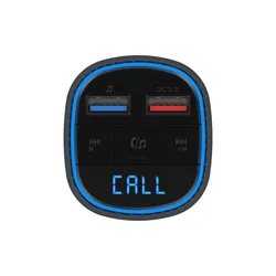 Transmetteur Fm Pour Voiture Bhf02 Black One Size unisex