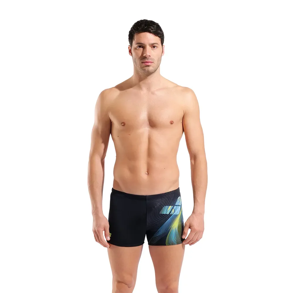 Jellyfish Swimming Shorts Black / Multi 80 Men - Arena - FashionsVida
