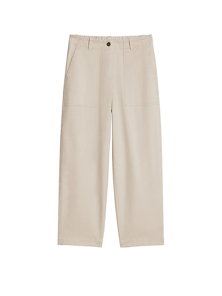 Pantalón Barrel Leg beige 32 - Marc O'Polo - FashionsVida