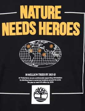 Felpa Leggera Girocollo Uomo Nnh Crewneck Sweatshirt Black - Timberland - FashionsVida