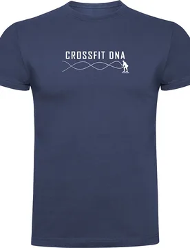 T-shirt à Manches Courtes Crossfit Dna Denim Blue L - Kruskis - FashionsVida