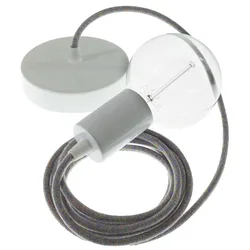 Cables Suspension Luminaire Rx09 1 M Lollipop / White One Size