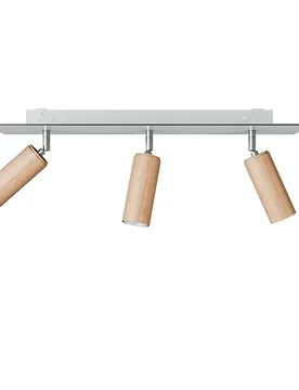 Cables Lampe à 3 Ampoules Avec Culot E14 Et Abat-jour Rectangulaire Rose-one Xxl Avec Bulb Neutral One Size - Creative - FashionsVida