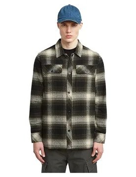 Camicia Overshirt Gpo Asfalt Arthur Check M - G-Star - FashionsVida