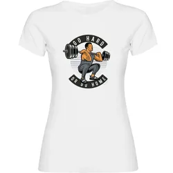 T-shirt à Manches Courtes Go Hard White S