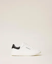 Twinset Baskets avec logo lamé