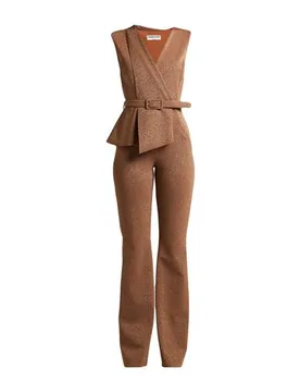 Jumpsuit Damen Braun 32,34 Damen - Chiara Boni La Petite Robe - FashionsVida