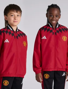 Manchester United x Kids Stadium Track Top Red 7-8Y - Adidas - FashionsVida