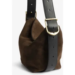 Zadig & Voltaire - Bolso de hombro baby jane de ante