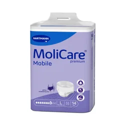 Premium Mobile, 2.000 ml Saugleistung, 14 Stück weiss XL