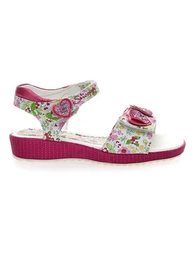 Sandali 09161141 Bianchi e fuxia fantasia fiori 35 - Snoopy - FashionsVida