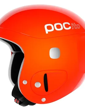 Casque Junior ito Skull Fluorescent Orange Réglable unisex - Poc - FashionsVida