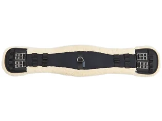 Sattelgurt Art-Fur-DR D, schwarz-natur, 65cm