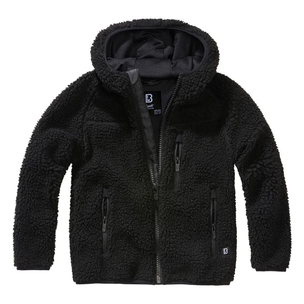 Giacca Teddy Black 122-128 cm - Brandit - FashionsVida