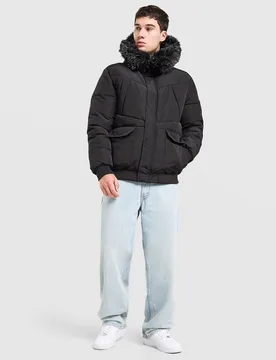 Ranger Parka Jacket - Herren, Schwarz - male - Size: S - McKenzie - FashionsVida