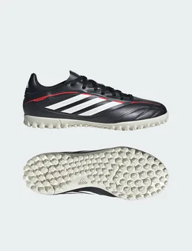 Scarpe da calcio COPA PURE IV CLUB Turf 31 1/2 Core Black / Cloud White / Lucid Red - Adidas - FashionsVida