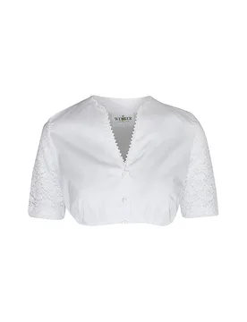 Blusa de Dirndl TINA blanco 46 - Wenger - FashionsVida