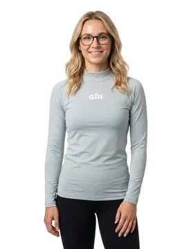 Rash Guard Manches Longues Zenzero Light Grey 40 - Gill - FashionsVida