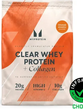 Clear Whey Protein y Colágeno - 500g - 20raciones - MyProtein - FashionsVida