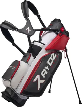 Standbag Sidekick, anthrazit/weiß/rot - RYDZ GEAR - FashionsVida