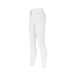 Damen Reithose A-Shape F-Grip KLkimi, white 42