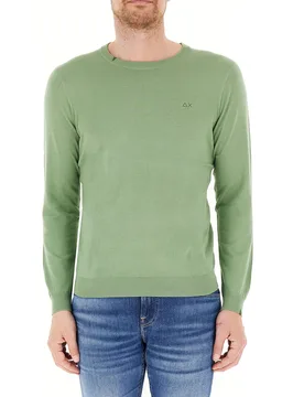 SUN68 Maglia in cotone VERDE 3XL - Sun68 - FashionsVida