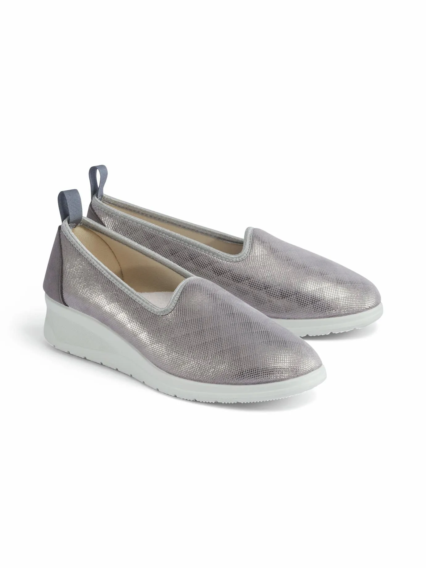 Hallux-Slipper Superstretch - Silber-Grau - female - Size: 40 - Avena - FashionsVida