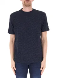 T-shirt girocollo BLU NOTTE L