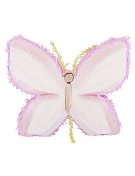 Schmetterling Pinata Flieder + Creme 45x36x8cm Party-Deko - ARTYFETES - FashionsVida