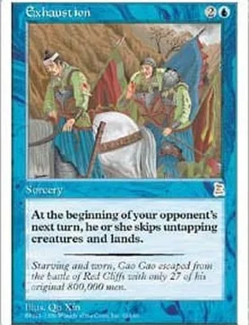 Exhaustion Portal Three Kingdoms - Magic: The Gathering - FashionsVida