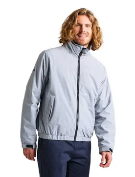 Sailing Warm Jacket Aluminium S Men - SLAM - FashionsVida