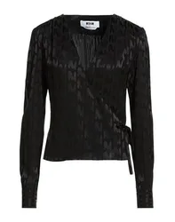 MSGM Top Damen Schwarz 30,32 Damen