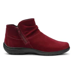 Women's 'Murmur' Ankle Boots in Dark Red Size: 9 - Dark Red - Size: 9