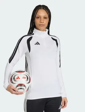 Maglia da Allenamento Tiro26 League S White / Black / Black - Adidas - FashionsVida