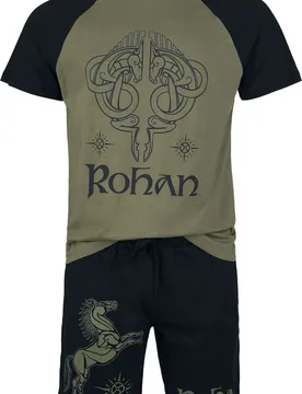 Schlafanzug - Rohan - S bis 3XL - für Männer - Größe XL - multicolor - EMP exklusives Merchandise! - Männer - male - Der Herr der Ringe - FashionsVida