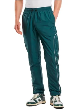 Pantalon De Survêtement Piped Panel Bottle Green 5XL - Urban classics - FashionsVida