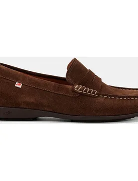 Mocasin de hombre en piel - Fluchos - FashionsVida