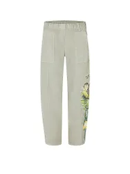 Pantalon Barrel Fit OPHELIA vert clair 34/L27