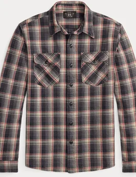 Camisa de hombre con cuadros Doble RL - Polo Ralph Lauren - FashionsVida