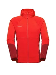Herren Fleecejacke Taiss Hoodie rot M M