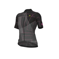 Maglia ciclismo donna SYNERGY PR-E nero 2024